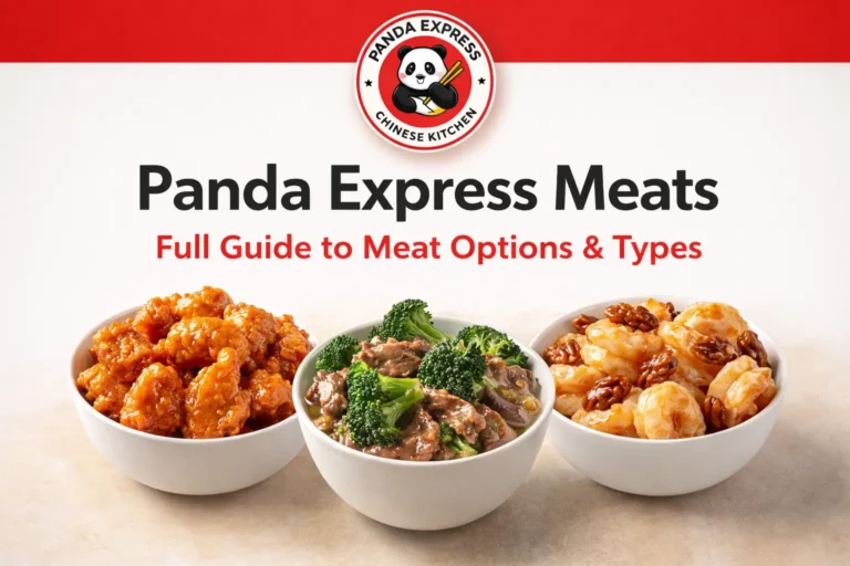 Panda Express Meats