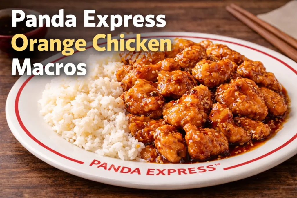 Panda Express Macros Orange Chicken Macros