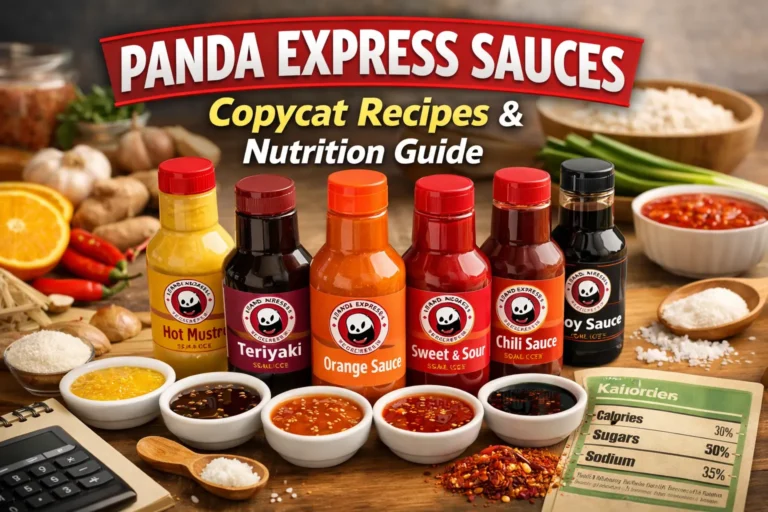 Panda Express Sauces