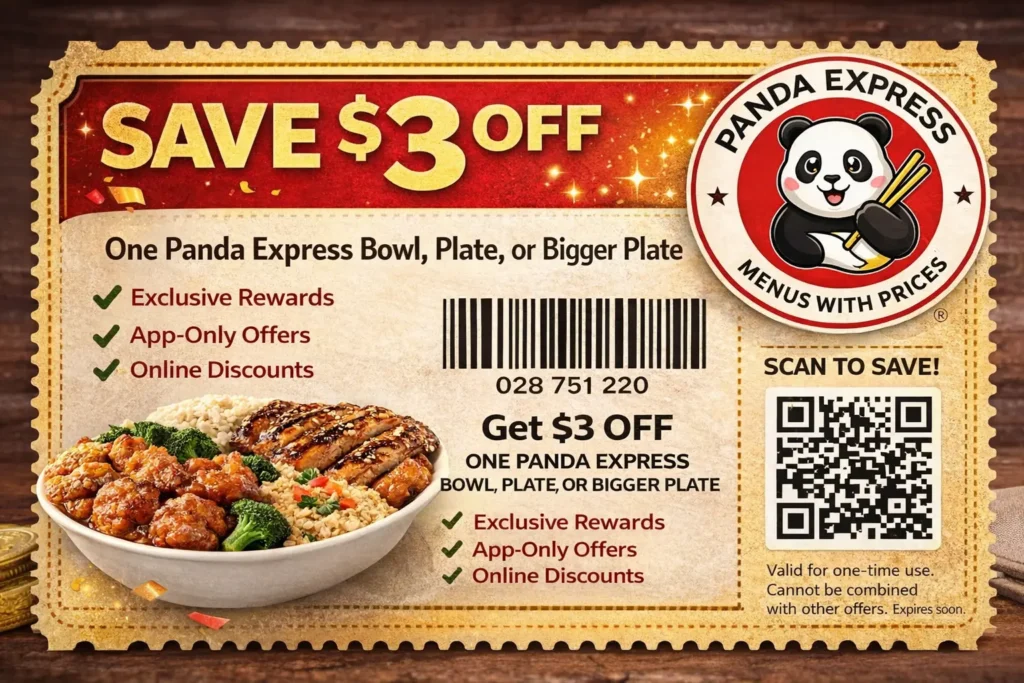 Panda Express coupons