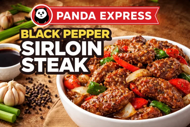 Black Pepper Sirloin Steak