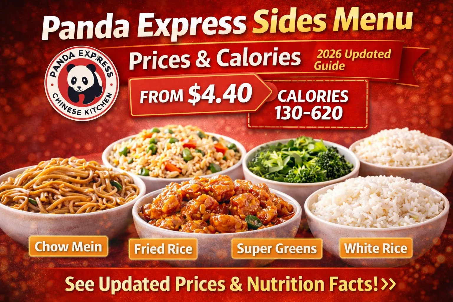 Panda Express Sides Menu