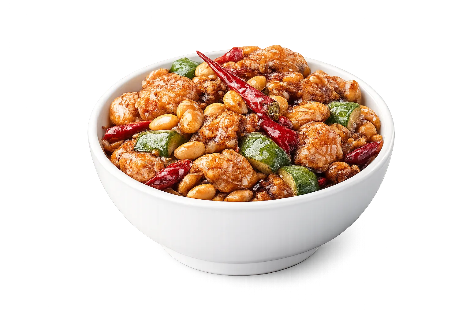 “Dry Style” Kung Pao Chicken