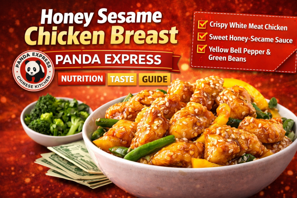 Panda Express Pr Menu Honey Sesame Chicken Breast at Panda Express: Full Review