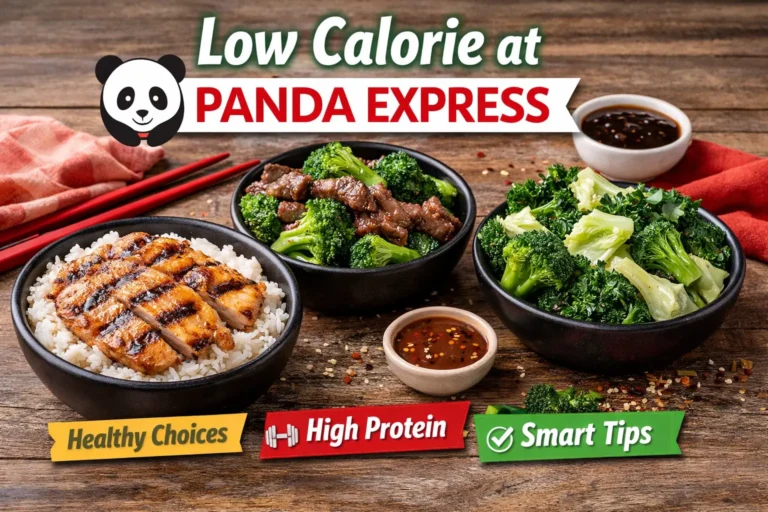 Low Calorie at Panda Express
