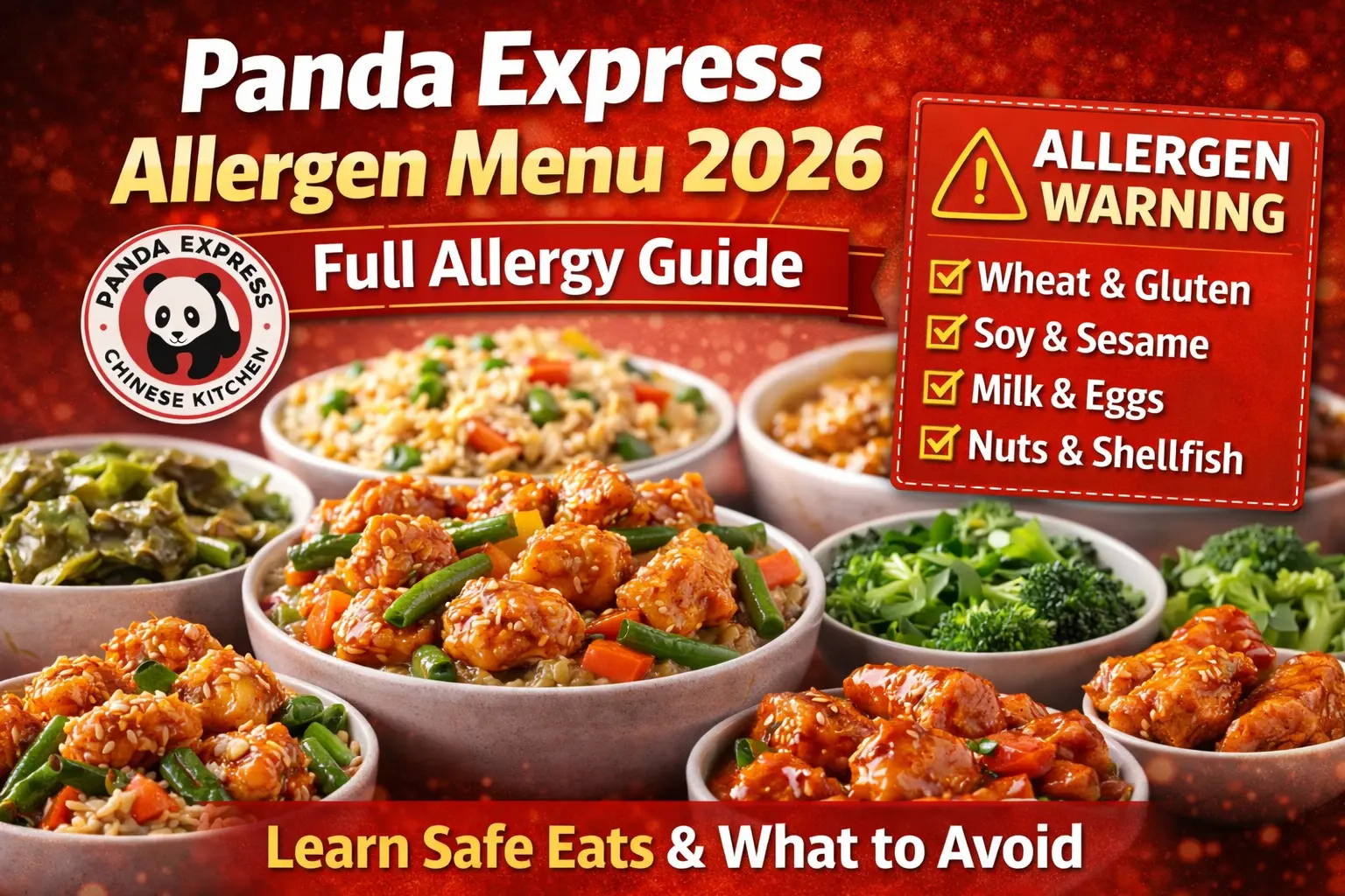 Panda Express Allergen Menu