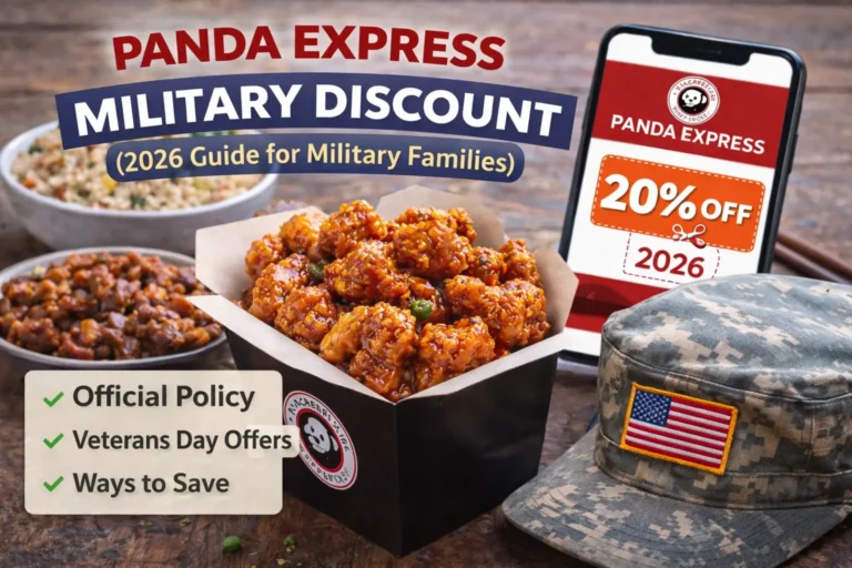Panda Express Military Discount