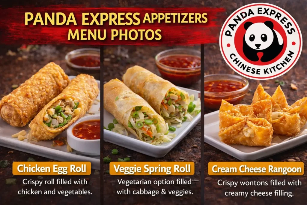 Panda Express Appetizers Menu Photos