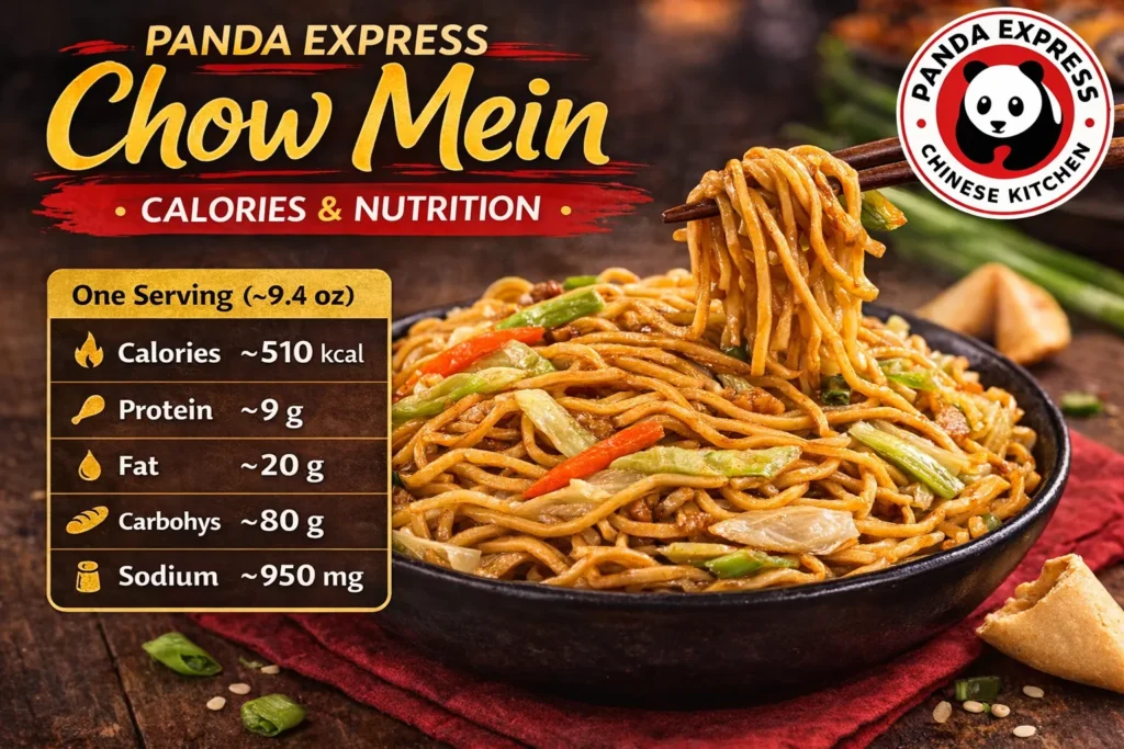 Panda Express Chow Mein calories