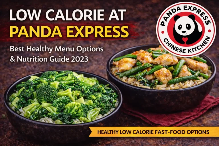 Low Calorie at Panda Express Menu