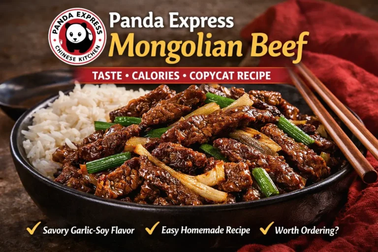 Panda Express Mongolian Beef