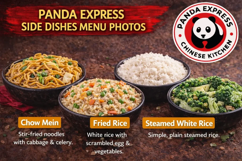 Panda Express menu photos sides dishes Menu Photos