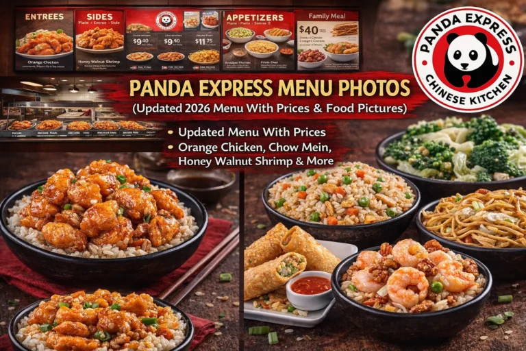Panda Express Menu Photos