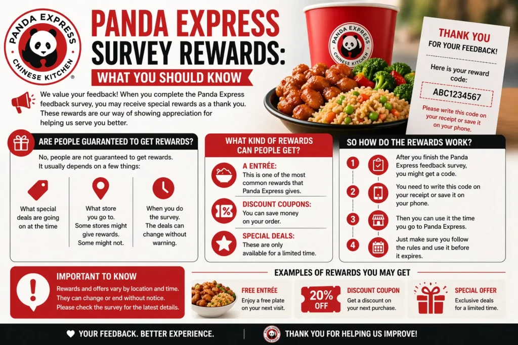 Panda Express feedback  Survey Rewards