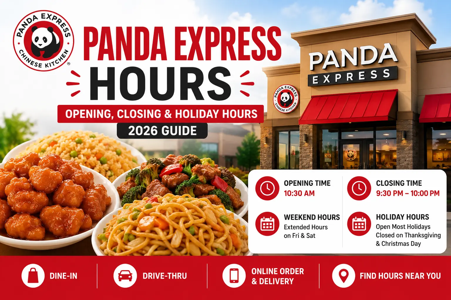 panda express hours
